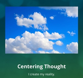 success series centering thoughts